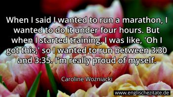 Englisches Zitat von Caroline Wozniacki als Bild