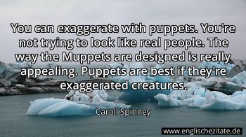 Englisches Zitat von Caroll Spinney als Bild