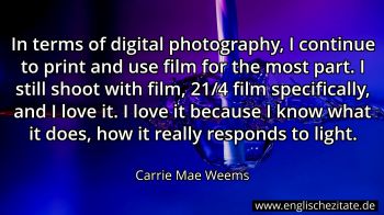 Englisches Zitat von Carrie Mae Weems als Bild