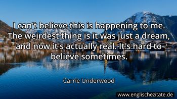 Englisches Zitat von Carrie Underwood als Bild