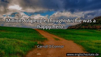 Englisches Zitat von Carroll O'Connor als Bild