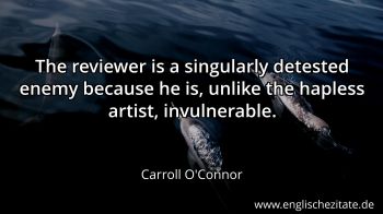 Englisches Zitat von Carroll O'Connor als Bild