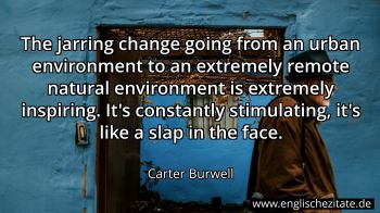 Englisches Zitat von Carter Burwell als Bild