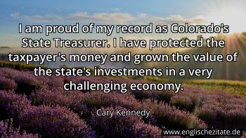 Englisches Zitat von Cary Kennedy als Bild