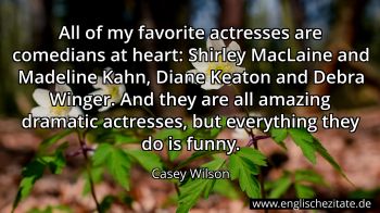 Englisches Zitat von Casey Wilson als Bild