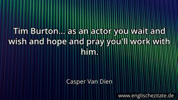 Englisches Zitat von Casper Van Dien als Bild