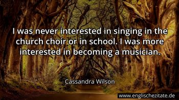 Englisches Zitat von Cassandra Wilson als Bild