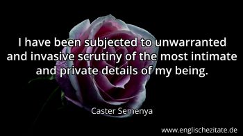 Englisches Zitat von Caster Semenya als Bild