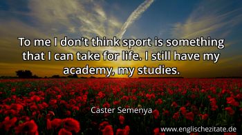 Englisches Zitat von Caster Semenya als Bild