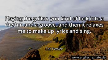 Englisches Zitat von Cat Power als Bild