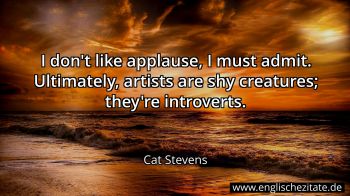 Englisches Zitat von Cat Stevens als Bild