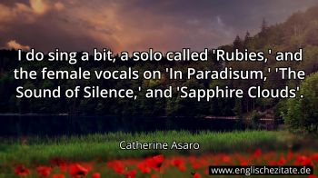 Englisches Zitat von Catherine Asaro als Bild