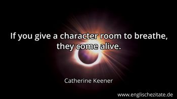 Englisches Zitat von Catherine Keener als Bild