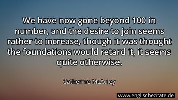 Englisches Zitat von Catherine McAuley als Bild