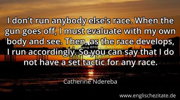 Englisches Zitat von Catherine Ndereba als Bild