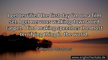 Englisches Zitat von Catherine Zeta-Jones als Bild