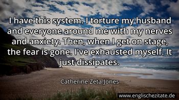 Englisches Zitat von Catherine Zeta-Jones als Bild