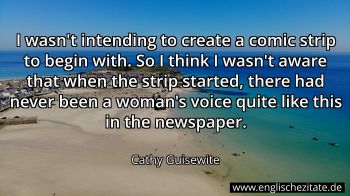 Englisches Zitat von Cathy Guisewite als Bild