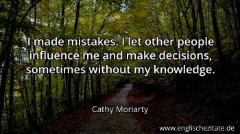 Englisches Zitat von Cathy Moriarty als Bild