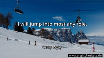 Englisches Zitat von Cathy Rigby als Bild