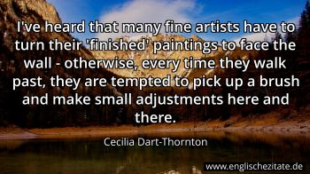 Englisches Zitat von Cecilia Dart-Thornton als Bild