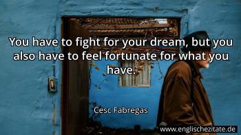 Englisches Zitat von Cesc Fabregas als Bild