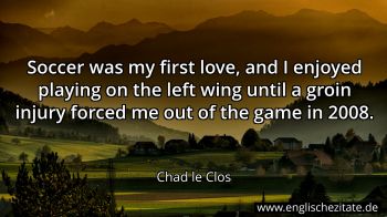Englisches Zitat von Chad le Clos als Bild