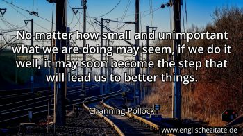 Englisches Zitat von Channing Pollock als Bild