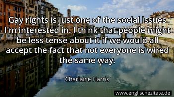 Englisches Zitat von Charlaine Harris als Bild