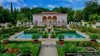 Englisches Zitat von Charles Churchill als Bild