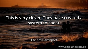 Englisches Zitat von Charles Davenport als Bild