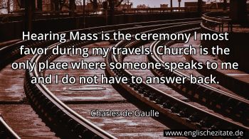 Englisches Zitat von Charles de Gaulle als Bild