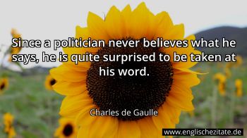 Englisches Zitat von Charles de Gaulle als Bild