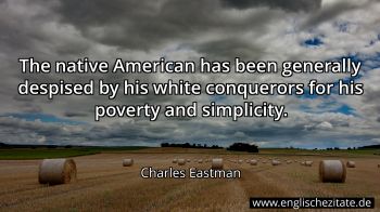 Englisches Zitat von Charles Eastman als Bild