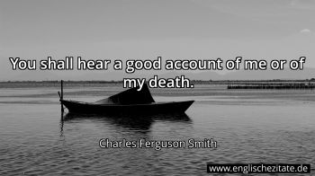 Englisches Zitat von Charles Ferguson Smith als Bild