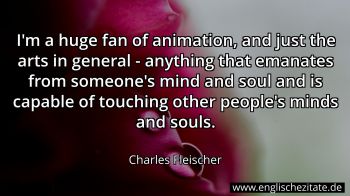 Englisches Zitat von Charles Fleischer als Bild