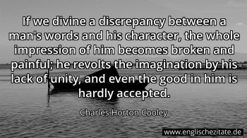 Englisches Zitat von Charles Horton Cooley als Bild