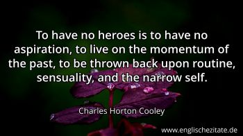 Englisches Zitat von Charles Horton Cooley als Bild