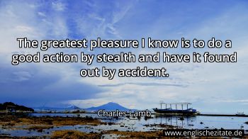 Englisches Zitat von Charles Lamb als Bild