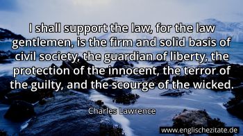 Englisches Zitat von Charles Lawrence als Bild