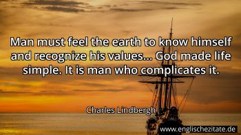 Englisches Zitat von Charles Lindbergh als Bild