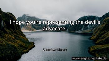 Englisches Zitat von Charles Olson als Bild