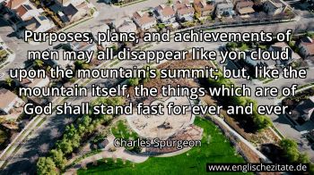 Englisches Zitat von Charles Spurgeon als Bild