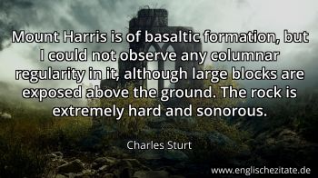 Englisches Zitat von Charles Sturt als Bild