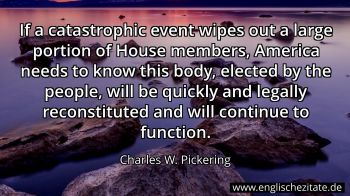 Englisches Zitat von Charles W. Pickering als Bild
