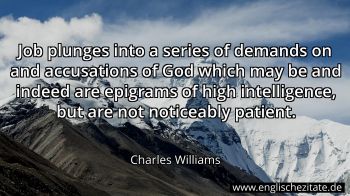 Englisches Zitat von Charles Williams als Bild