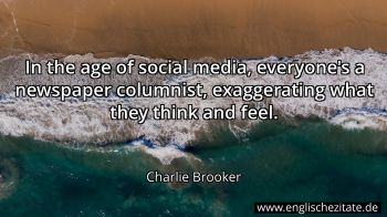 Englisches Zitat von Charlie Brooker als Bild