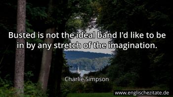 Englisches Zitat von Charlie Simpson als Bild