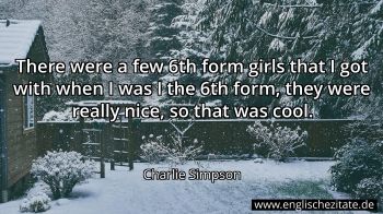 Englisches Zitat von Charlie Simpson als Bild
