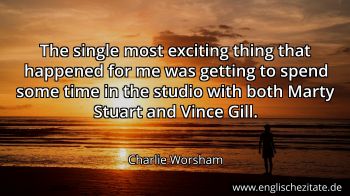 Englisches Zitat von Charlie Worsham als Bild